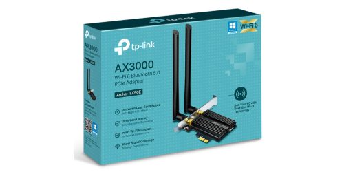 Card mạng TP-LINK Archer TX50E AX3000 (WiFi 6 | Bluetooth 5.0 | WPA3)