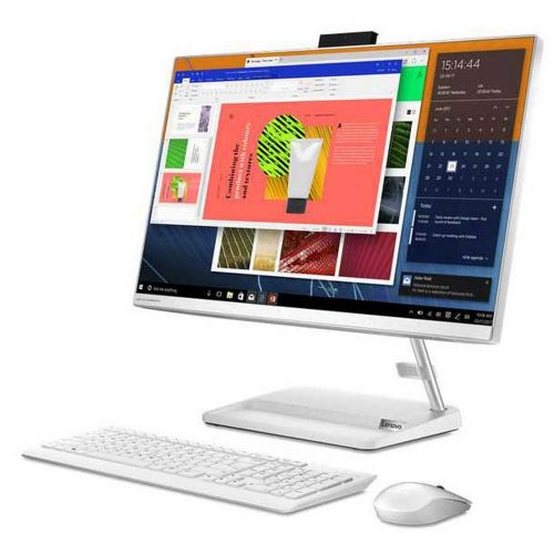 Máy Tính Đồng Bộ Lenovo IdeaCentre AIO 3 24ITL6 F0G000XFVN (23.8-FHD | i5-1135G7 | RAM 8GB | SSD 256GB | Win11 | Trắng)