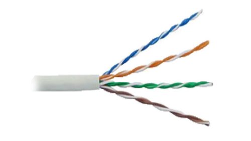 Dây cáp mạng UTP 24 AWG/4PRS PVC Cat 5E (Ghi) (m)