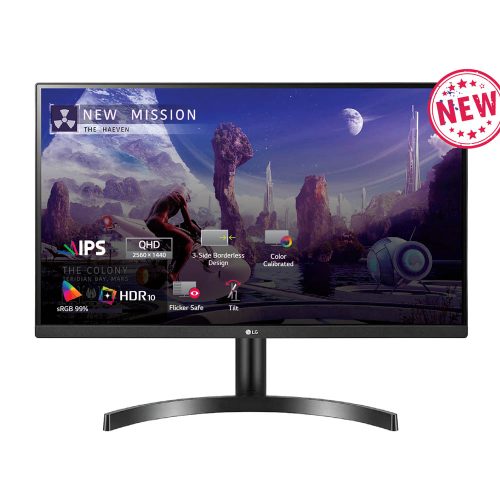 Màn hình LG HDR 27QN600-B (27inch | 2K | IPS | 75Hz | FreeSync | Flat)