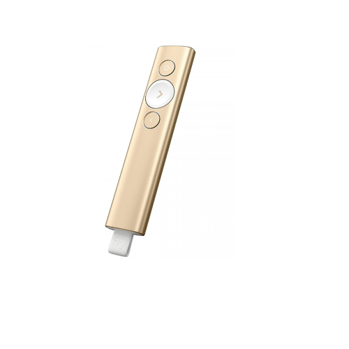 Thiết bị trình chiếu Logitech spotlight presentation remote (Gold)