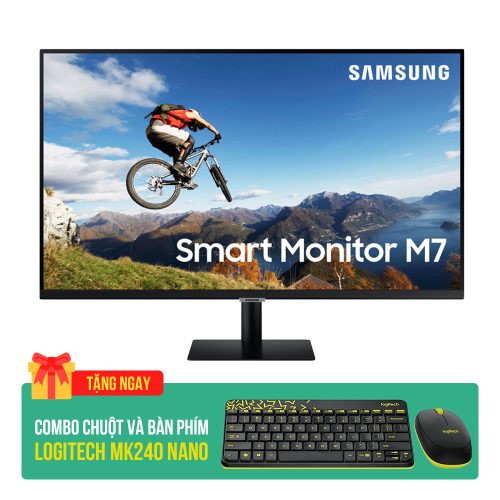 Màn hình thông minh Samsung LS32AM700UEXXV (32inch/4K/VA/60Hz/Flat)