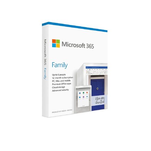 Phần mềm Microsoft 365 Family English APAC EM Subscr 1YR Medialess P6 (6GQ-01144)