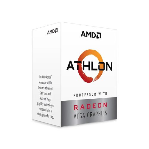 CPU AMD Athlon 3000G (3.5GHz, 2 nhân 4 luồng, 4MB Cache, 35W) - Socket AMD AM4