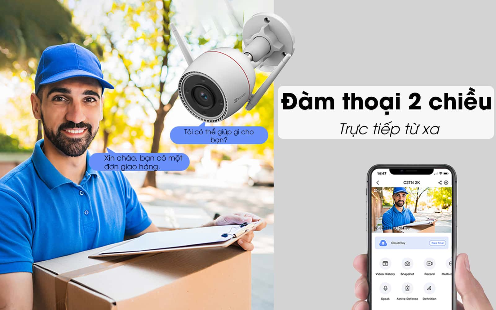 Tích hợp đàm thoại hai chiều