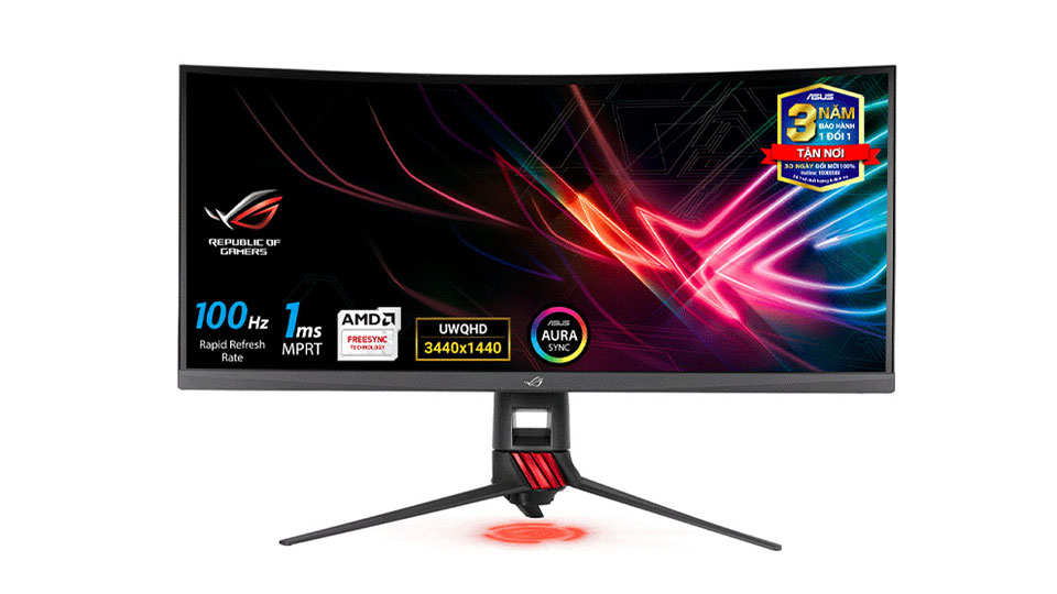 Màn hình Asus ROG Strix XG35VQ độ phân giải sắc nét