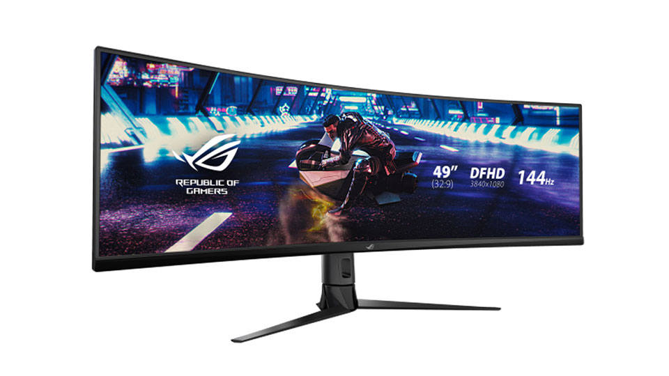 Màn hình Asus ROG Strix XG49VQ kết nối phong phú