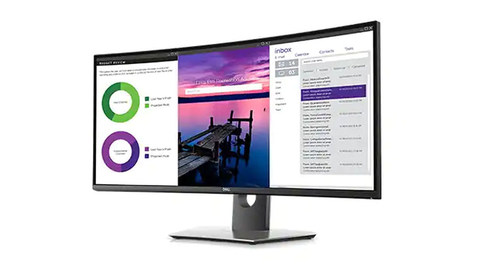 Màn hình Dell U3419W 34inch thiết kế gọn nhẹ