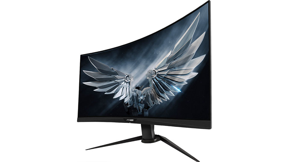 Màn hình Gigabyte AORUS CV27F-EK 27inch thiết kế gọn nhẹ