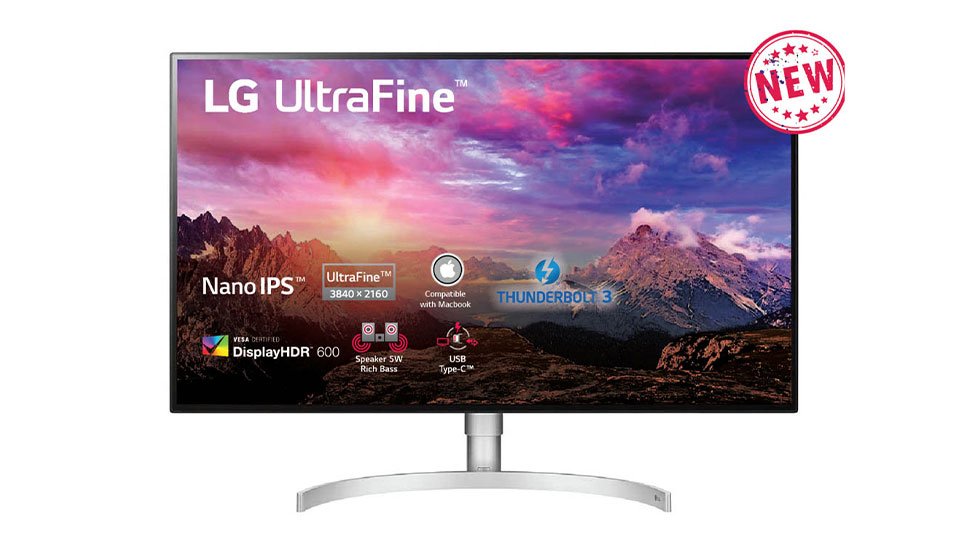 Màn hình LG HDR 32UL950-W.ATV thiế kế gọn nhẹ