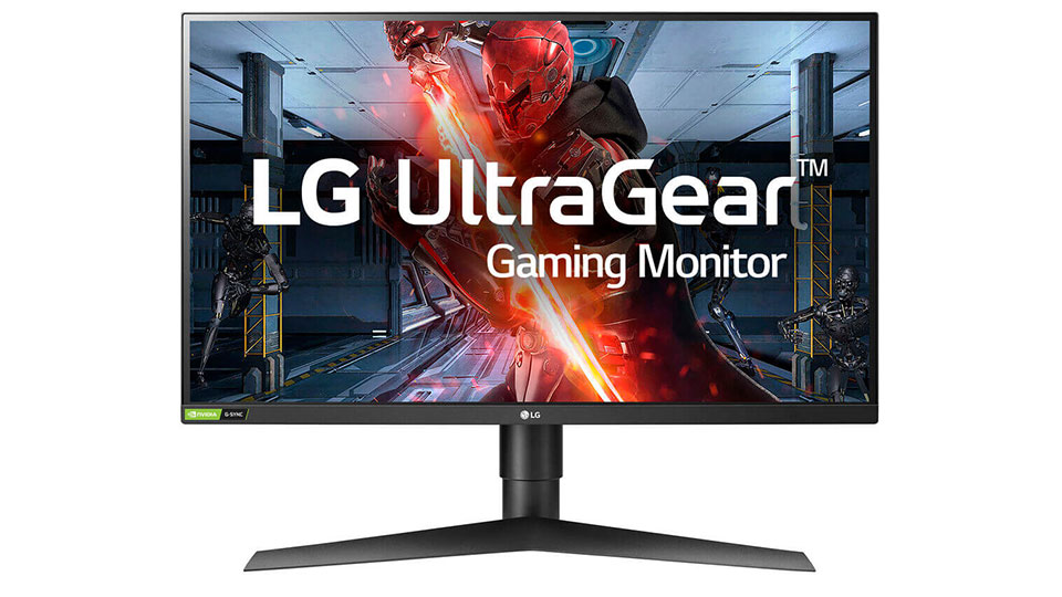 Màn hình LG UltraGear 27GL650F-B.ATV thiết kế gọn nhẹ