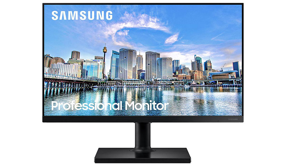 Màn hình Samsung LF24T450FQEXXV thiết kế viền mỏng ấn tượng