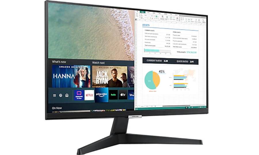 Samsung LS24AM506NEXXV 24inch kết nối với điện thoại