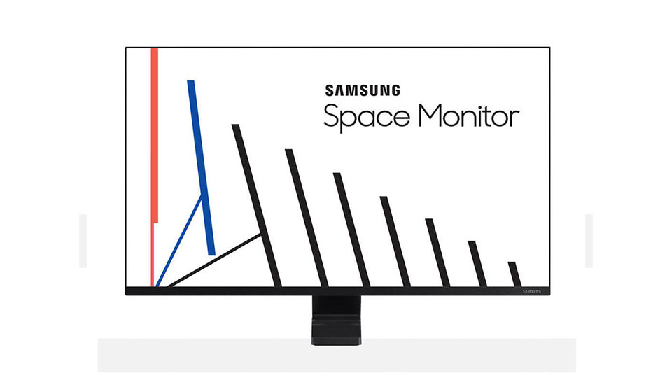 Màn hình Samsung LS27R750QEEXXV 27inch thiết kế gọn nhẹ