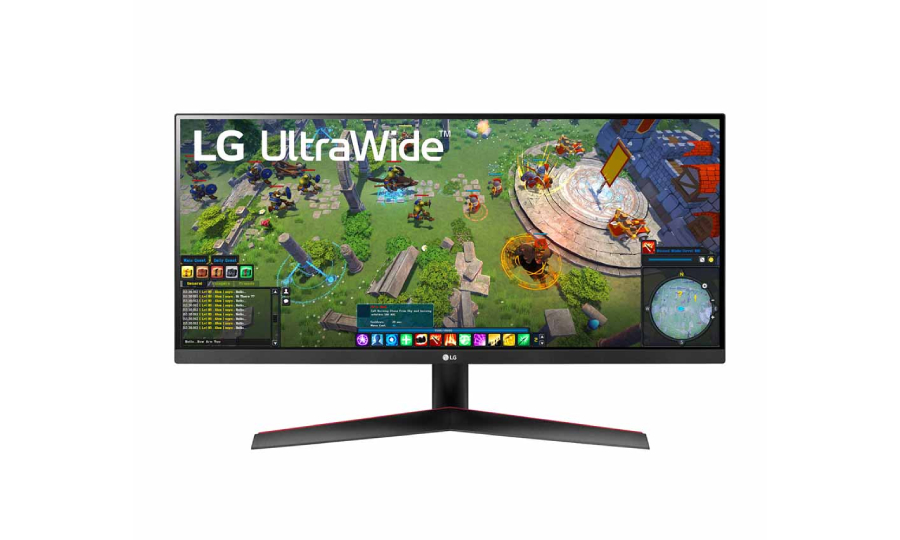 Thiết kế của Màn hình LG UltraWide 29WP60G-B.ATV hiện đại