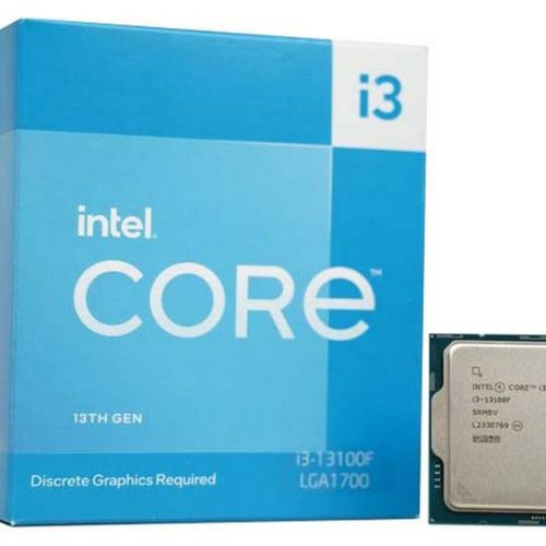 CPU Intel Core i3-13100F (turbo 4.5GHz | 4 nhân 8 luồng | 12MB Cache | LGA 1700)