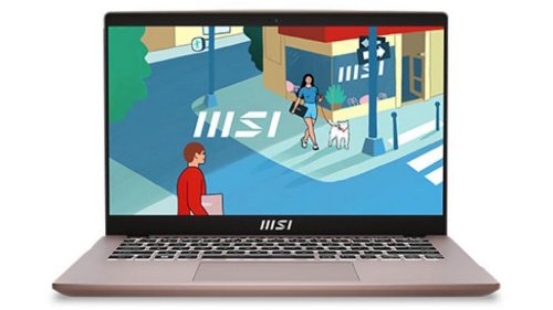 Laptop MSI Modern 14 C13M (i5-1335U | RAM 8GB | SSD 512GB | 14" FHD | Win11 | Beige Rose)