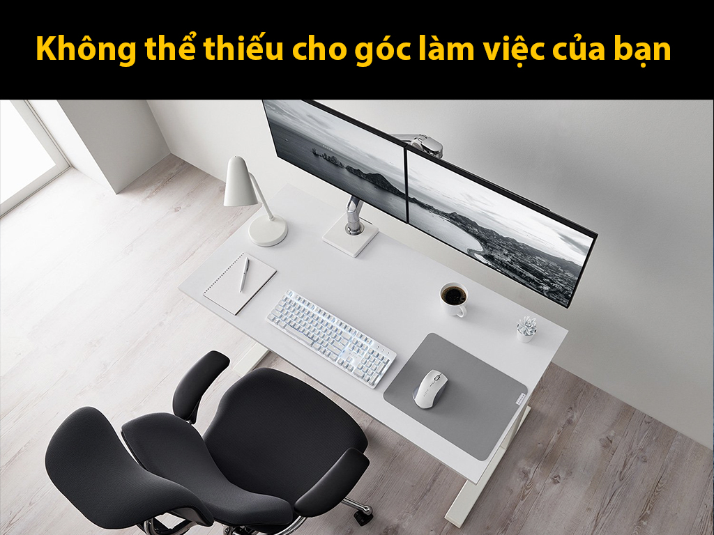 Nổi bật góc làm việc của bạn