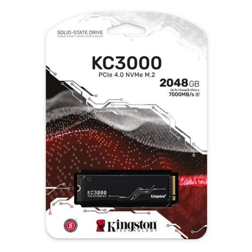 Ổ cứng SSD Kingston KC3000 2TB (M.2 NVMe Gen 4 x 4 | Đọc 7000Mb - Ghi 7000Mb/s)