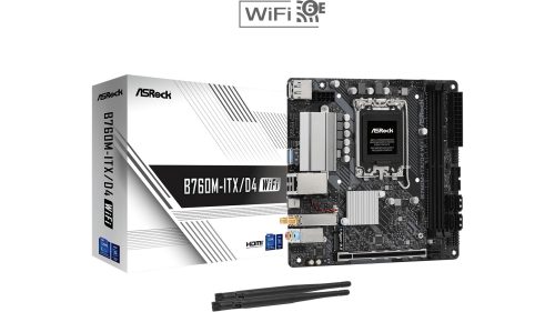 Mainboard ASRock B760M-ITX/D4 (LGA1700 | ITX | 2 Khe RAM DDR4)