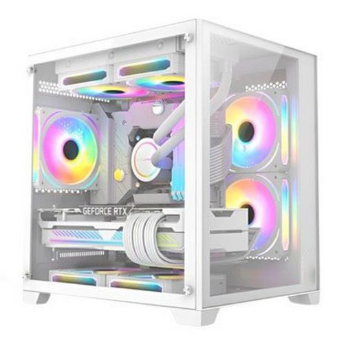 Vỏ Case GAMING Start - AQua (M-ATX | Màu trắng)