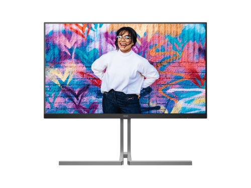 MÀN HÌNH AOC U32U3CV/74 (31.5 INCH/UHD/NANO IPS/60HZ/4MS/LOA/USB-C)