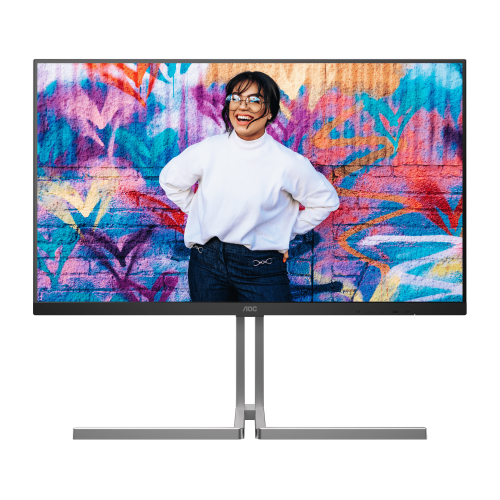 MÀN HÌNH AOC U32U3CV/74 (31.5 INCH/UHD/NANO IPS/60HZ/4MS/LOA/USB-C)