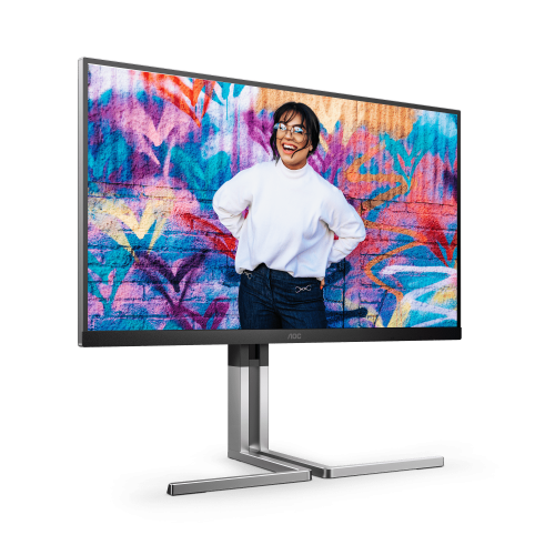 MÀN HÌNH AOC Q27U3CV/74 (27 INCH/QHD/NANO IPS/75HZ/4MS/LOA/USB-C)