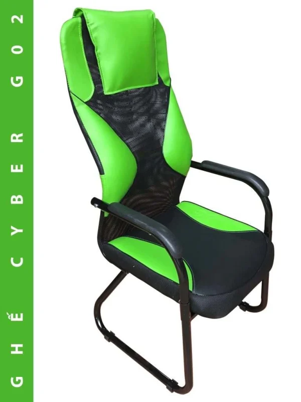GHẾ G02 – GHẾ CYBER GAMING SIÊU BỀN, GIÁ RẺ !
