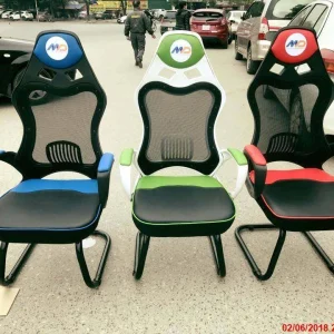 Ghế chơi game lưng nhựa đúc D900