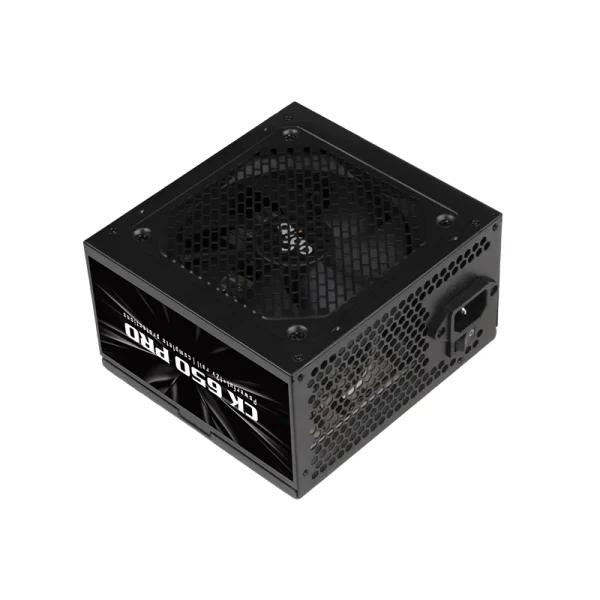 Nguồn AIGO CK650 PRO 650W, 80 Plus, Cáp dẹt – Đen