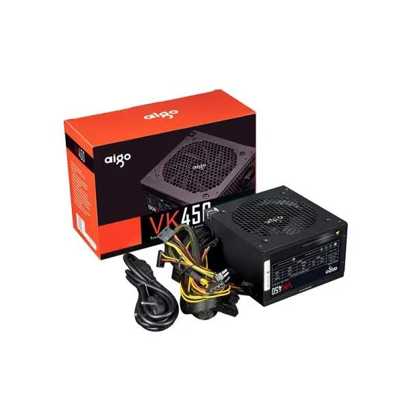 Nguồn máy tính AIGO VK450 450W (Màu Đen)