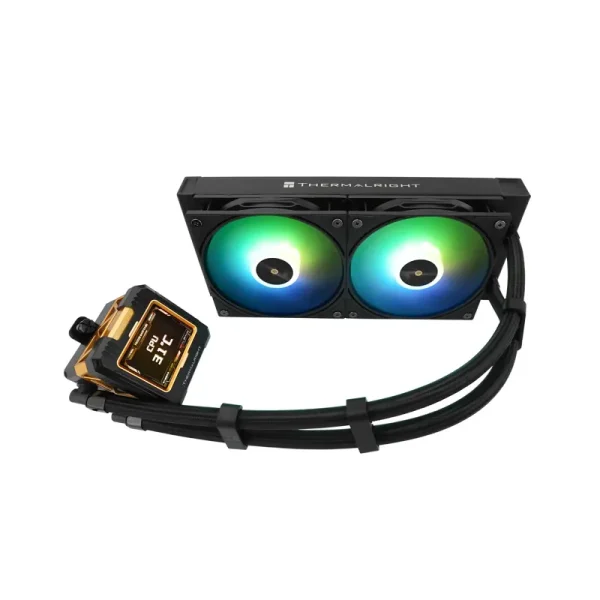 Tản nhiệt nước AIO Thermalright Frozen Warframe 240 Black – Màn LCD