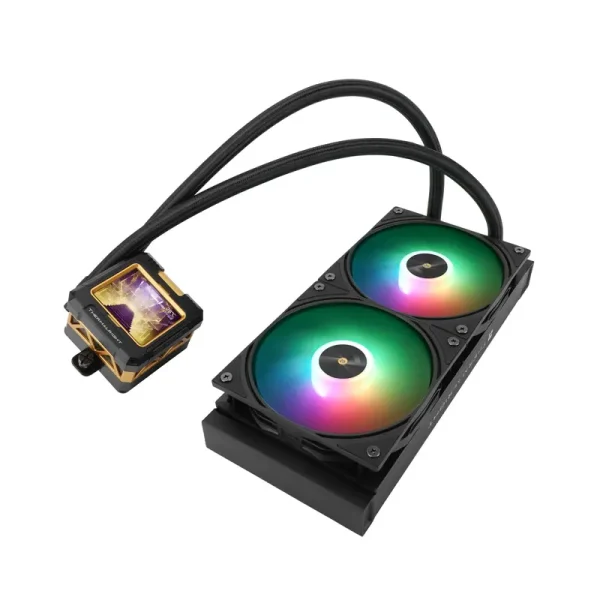 Tản nhiệt nước AIO Thermalright Frozen Warframe 240 Black – Màn LCD