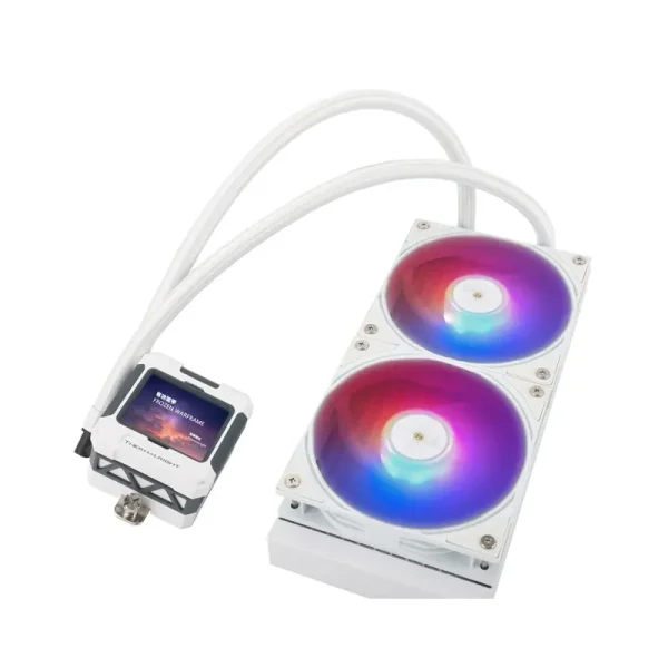 Tản nhiệt nước AIO Thermalright Frozen Warframe 240 White – Màn LCD
