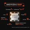CPU AMD Ryzen 5 7500F 5GHz 6 nhân 12 luồng 38MB AM5