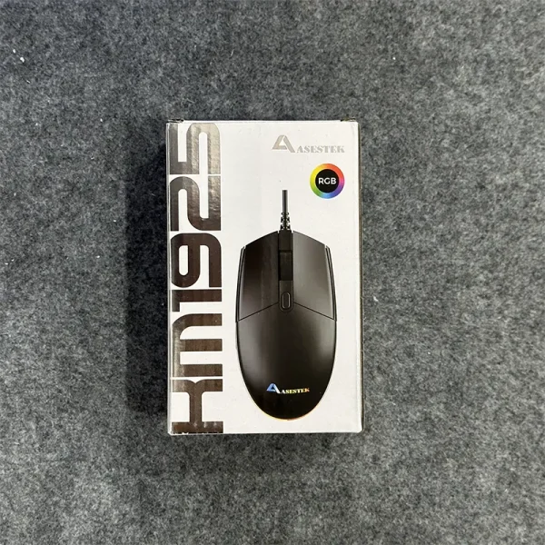 Combo Phím Chuột ASESTEK KM1925 Black LED RGB (Có dây)