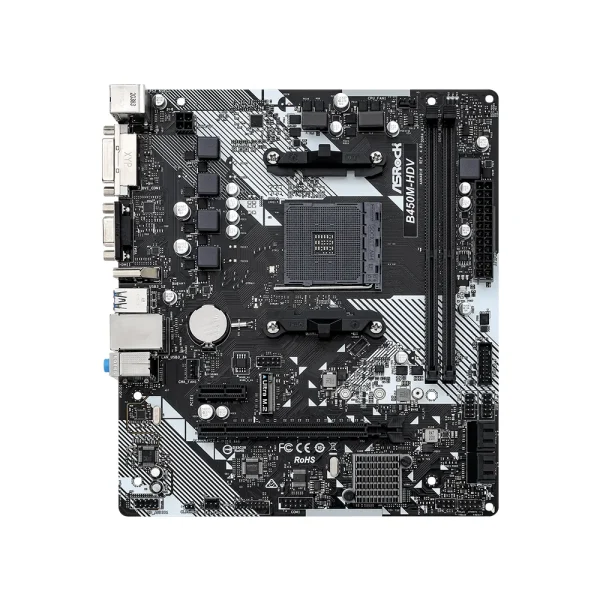 Main ASRock B450M HDV R4.0 DDR4 (M-ATX)