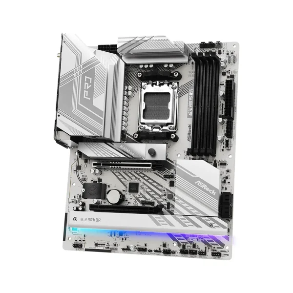 ASRock X870 Pro RS WiFi – AM5 – ATX – DDR5 – PCIe 5.0 – WiFi 6E
