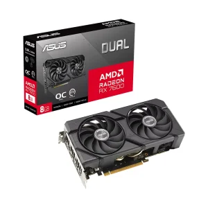 ASUS DUAL RX 7600-O8G-EVO 8GB GDDR6