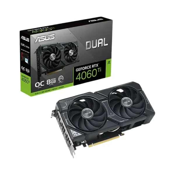 VGA ASUS Dual GeForce RTX 4060 Ti OC 8GB GDDR6