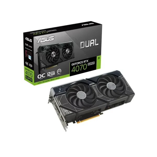 Card màn hình ASUS RTX 4070 SUPER OC Edition 12GB GDDR6X