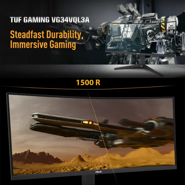 Màn cong ASUS TUF Gaming VG34VQL3A 34 inch 2K 180Hz 1ms