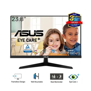 Màn hình ASUS VY249HE 23.8 inch IPS 75Hz 1ms FHD