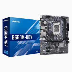 Mainboard ASRock B660M HDV DDR4 LGA 1700 Chính Hãng
