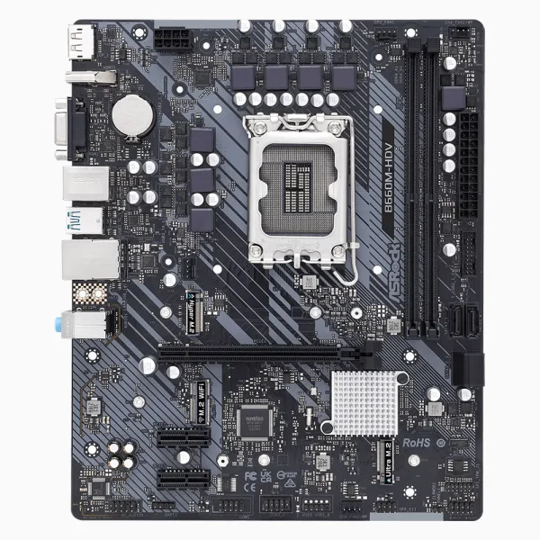 Mainboard ASRock B660M HDV DDR4 LGA 1700 Chính Hãng