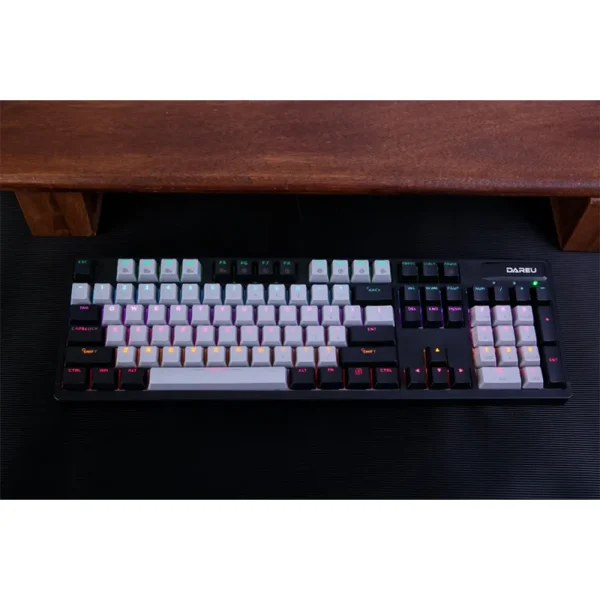 Bàn phím cơ DareU EK1280X Black Grey​ 104 key