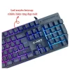 Bàn phím giả cơ Gnet GK300 chống nước LED RGB chính hãng