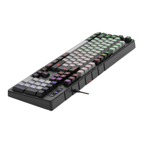 Bàn phím giả cơ Lightning AD7700S – LED Rainbow – 104 nút