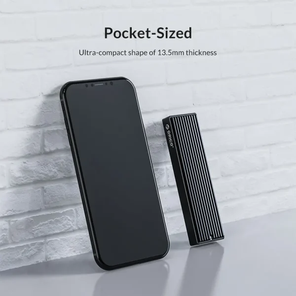 Box ORICO M2PV-C3 – Box SSD M2 NVME To USB Type-A-C (10Gbps)